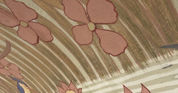 Restauration d’une frise Art nouveau